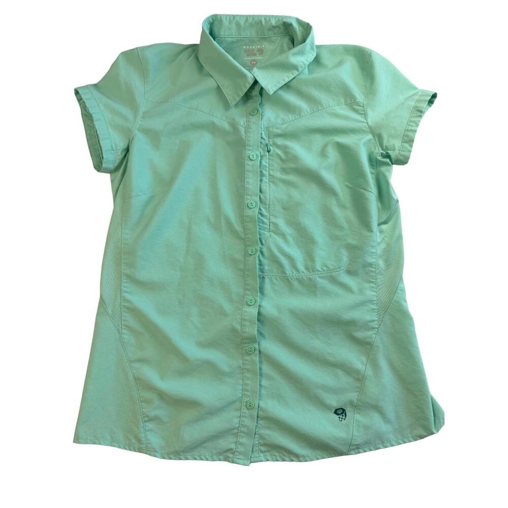 Mountain Hardwear‎ Women's Short Sleeve Button Up – Size M